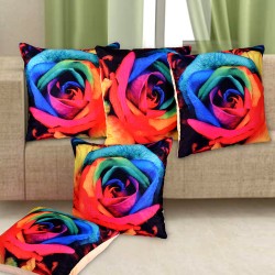 Rose Cushion Cover with filler