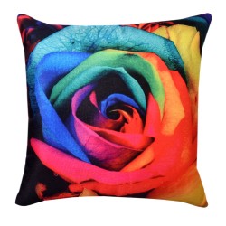 Rose Cushion Cover with filler