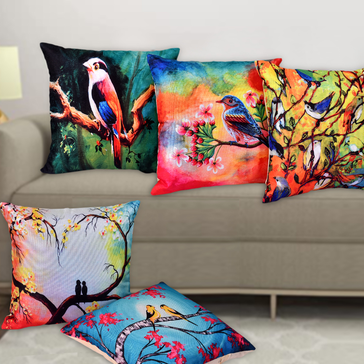 Nature Cushion cover with filler